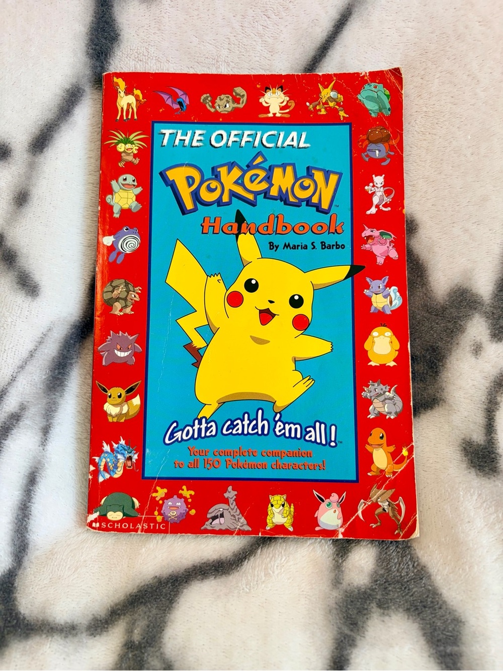 1999 Official Pokémon Paperback Handbook published by Scholastic